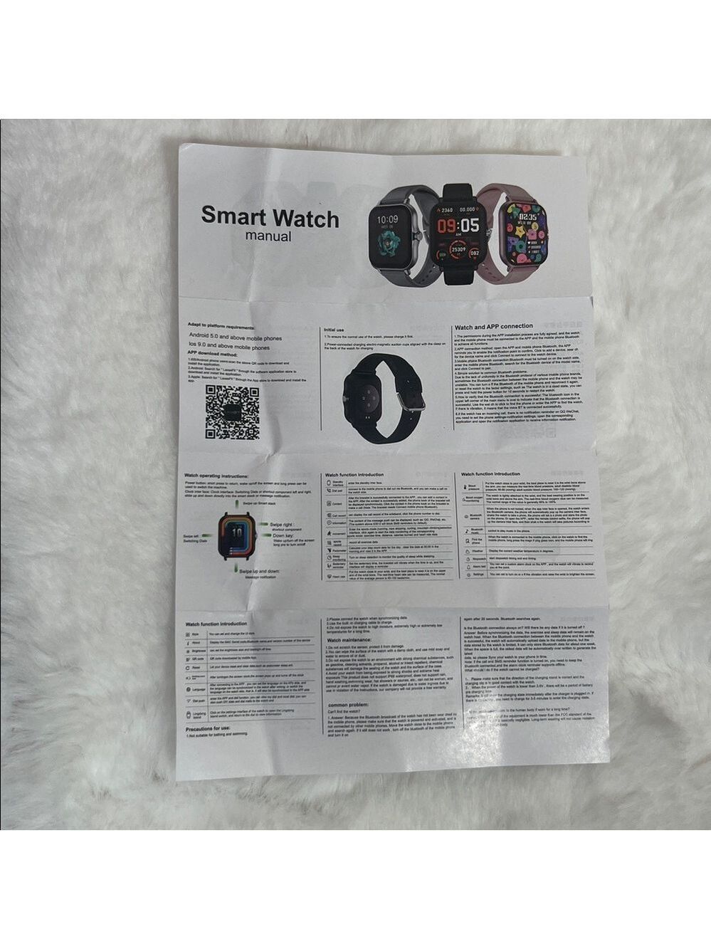 NEW Smart Watch Pink - Picture 4 of 5